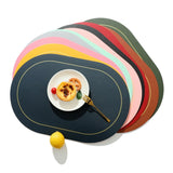 Nordic Style Oval Dining Place Mat Kitchen Essentials