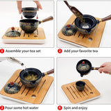 Oriental Portable Tea Set Kitchen Essentials