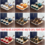 Oriental Portable Tea Set Kitchen Essentials