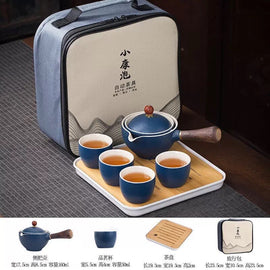 Oriental Portable Tea Set Kitchen Essentials