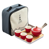 Oriental Portable Tea Set Kitchen Essentials