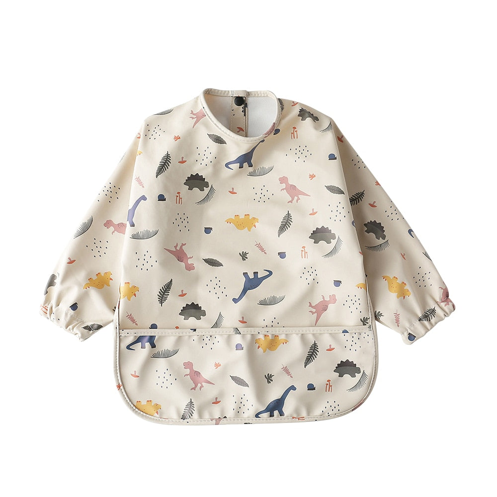 PU Waterproof Baby & Toddler Bibs Kitchen Essentials