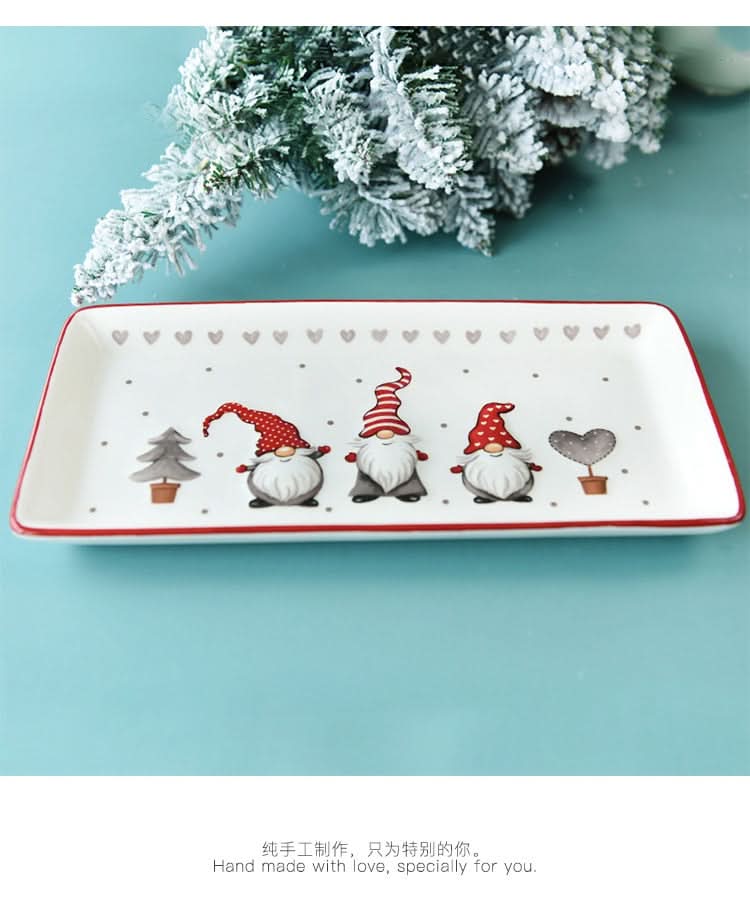 Premium Nordic Christmas Ceramics Kitchen Essentials