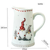 Premium Nordic Christmas Ceramics Kitchen Essentials