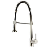 Pull-down Kitchen Faucet-Brushed Nylon Water Pipe hello-826