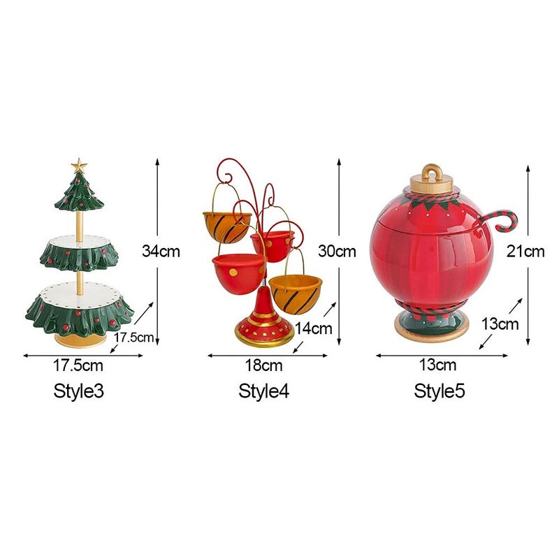 Quirky Christmas Candy Tableware Kitchen Essentials