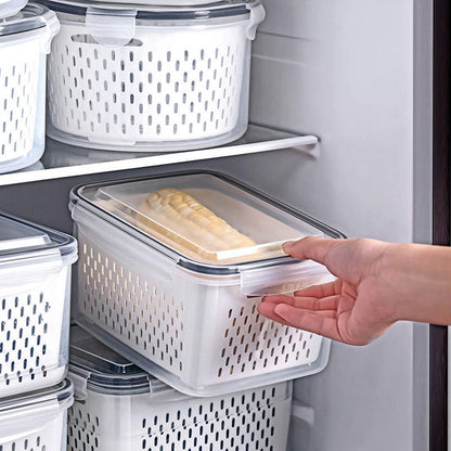 Refrigerator Storage Box Fridge Organiser Kitchen Essentials