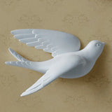 Resin 3d Swallow Bird Wall Stickers Kitchen Essentials