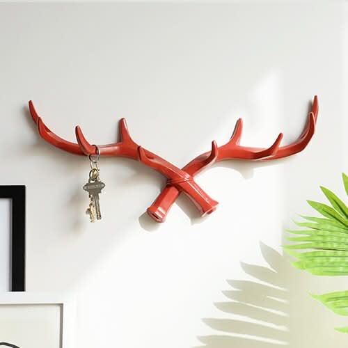 Resin Deer Horn Nordic Wall Hook eprolo