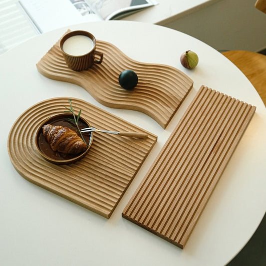 Ripple, Scandi Style Wood Chopping Board Kitchen Essentials