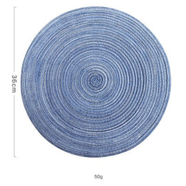 Round Table Placemats and Coasters Kitchen Essentials