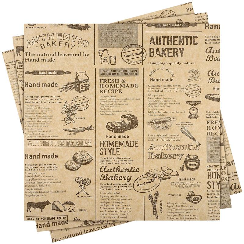 Vintage Newspaper Baking Sheets Kitchen Essentials
