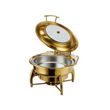 Gold Commercial Buffet Chaffing Dish for Parties Kitchen Essentials