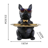 Nordic French Bulldog Sculpture Dog Statue Kitchen Essentials