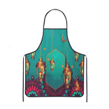 Eid Mubarak Anti-Scalding Oven Gloves & Kitchen Apron Kitchen Essentials