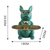 Nordic French Bulldog Sculpture Dog Statue Kitchen Essentials