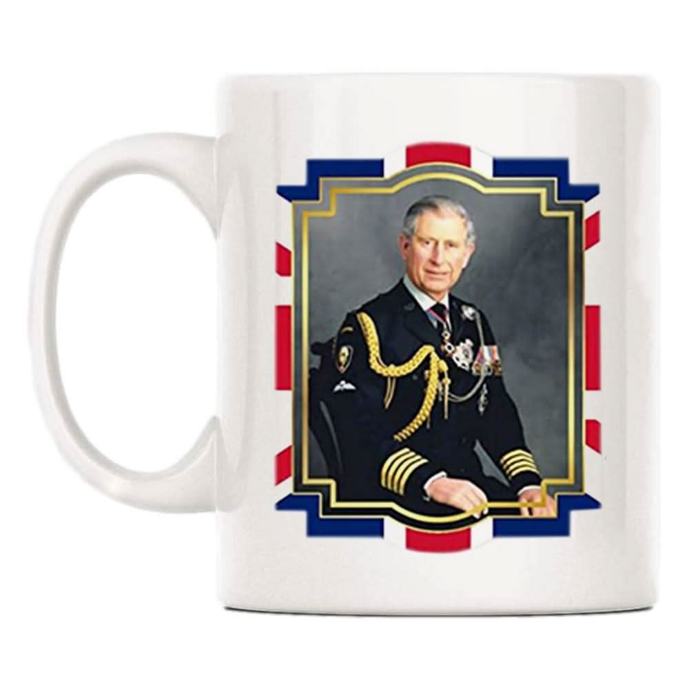 King Charles III Ceramic Mug Kitchen Essentials