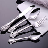 24/30Pieces Cutlery Set Kitchen Essentials