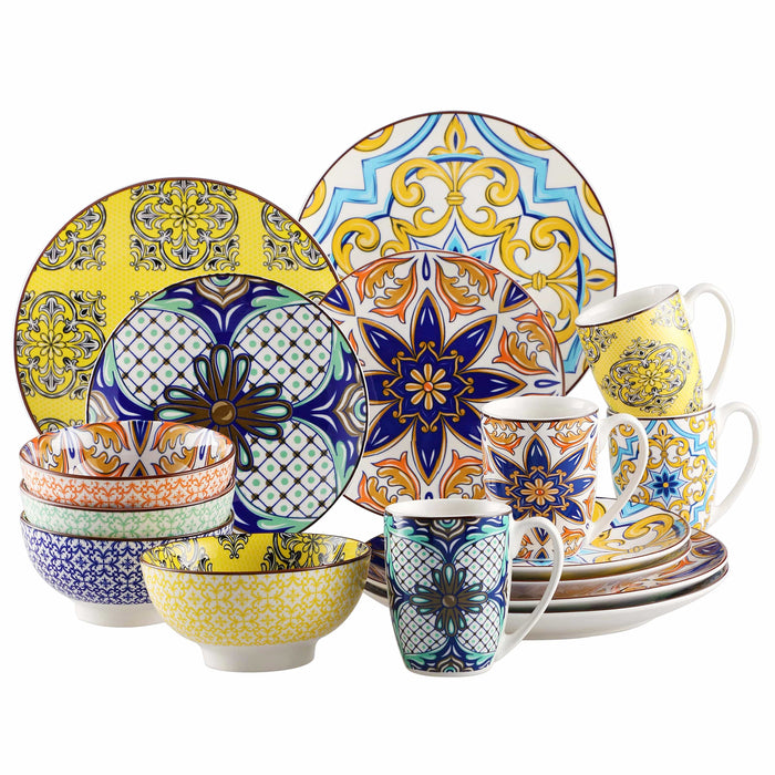 Retro Dinnerware Set Kitchen Essentials