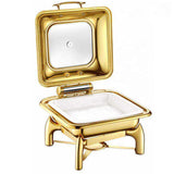 Gold Commercial Buffet Chaffing Dish for Parties Kitchen Essentials