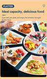 12PCS Nordic Creative Platter Kitchen Essentials