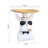 Nordic French Bulldog Sculpture Dog Statue Kitchen Essentials