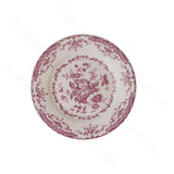 Vintage Rose Ceramic Plate European Style Kitchen Essentials