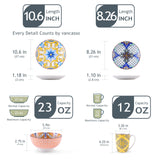 Retro Dinnerware Set Kitchen Essentials