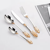 24/30Pieces Cutlery Set Kitchen Essentials