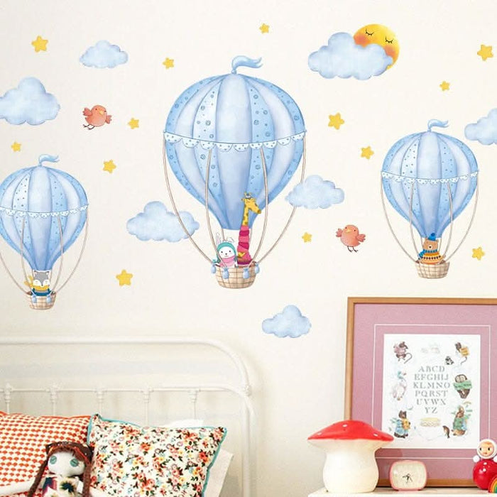 Hot Air Balloons DIY Wall Stickers Kitchen Essentials