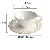 French Vintage Ceramic Dinner Plates Kitchen Essentials