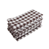 Set of 12 pcs 40x40cm cotton linen Napkins Kitchen Essentials