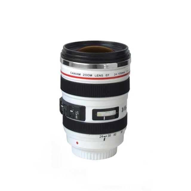 Stainless Steel Camera EF24-105mm Coffee Lens Mug Kitchen Essentials