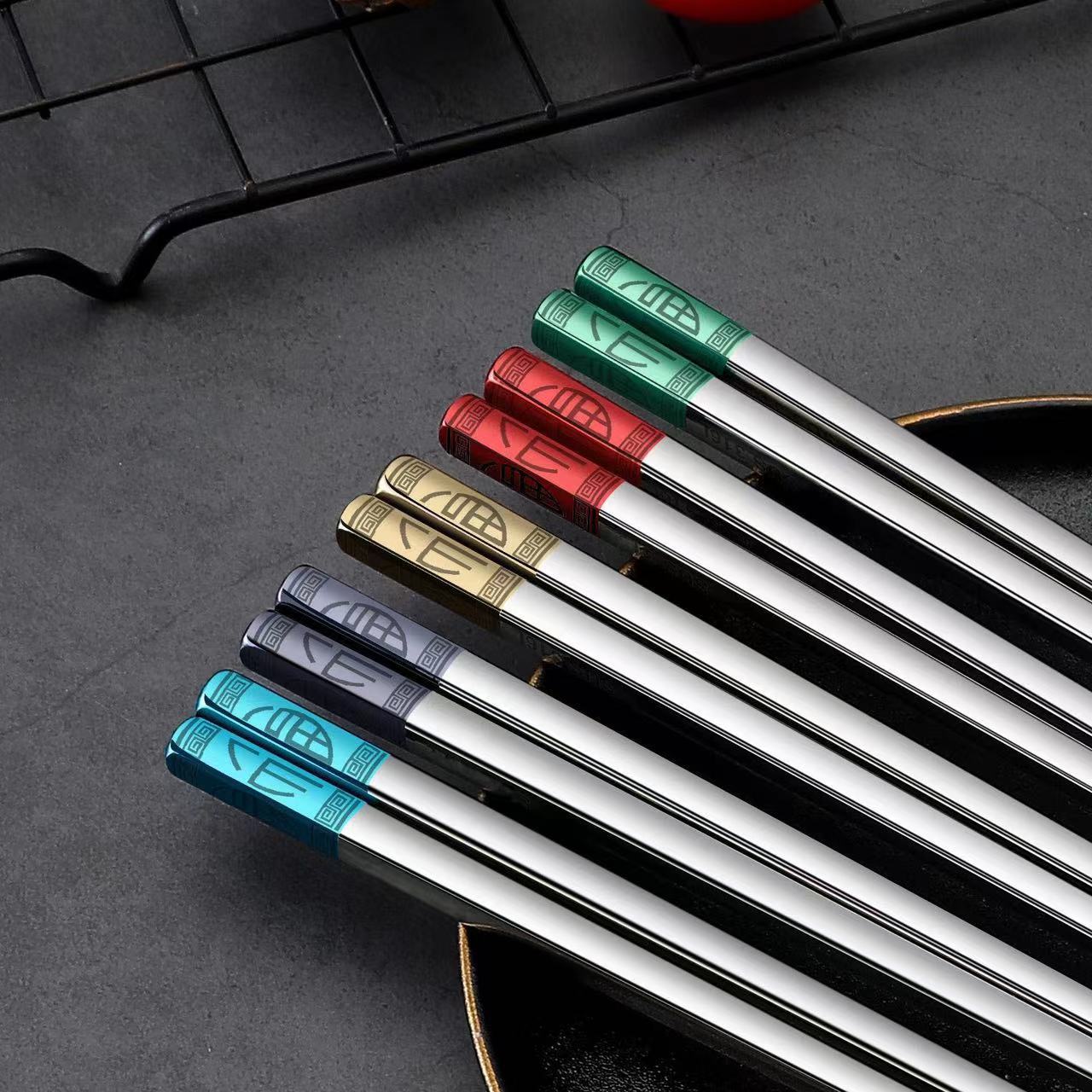 Stainless Steel Chopsticks (Boxed Gift Set) eprolo