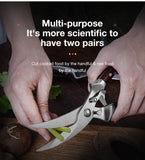 Stainless Steel Kitchen Scissors Kitchen Essentials