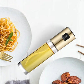 Stainless Steel Olive Oil Sprayer Bottle Kitchen Essentials