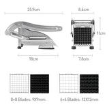 Stainless Steel Potato Slicer & Potato Cutter Kitchen Essentials