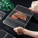 Stainless Steel Wire Grid Cake Cooling Rack Kitchen Essentials