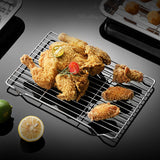 Stainless Steel Wire Grid Cake Cooling Rack Kitchen Essentials