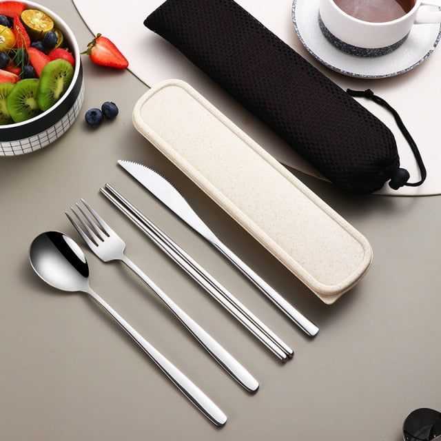 Stylish Travel, Picnic or Camping Cutlery Kitchen Essentials