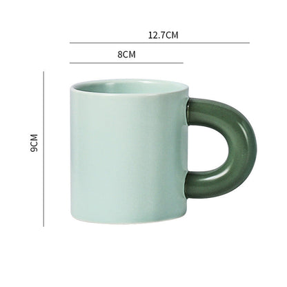Thick Handle Nordic Style Ceramic Cup eprolo