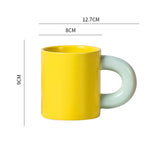 Thick Handle Nordic Style Ceramic Cup eprolo