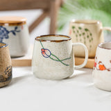 Unique Vintage Japanese Retro Style Ceramic Cups Kitchen Essentials