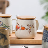 Unique Vintage Japanese Retro Style Ceramic Cups Kitchen Essentials