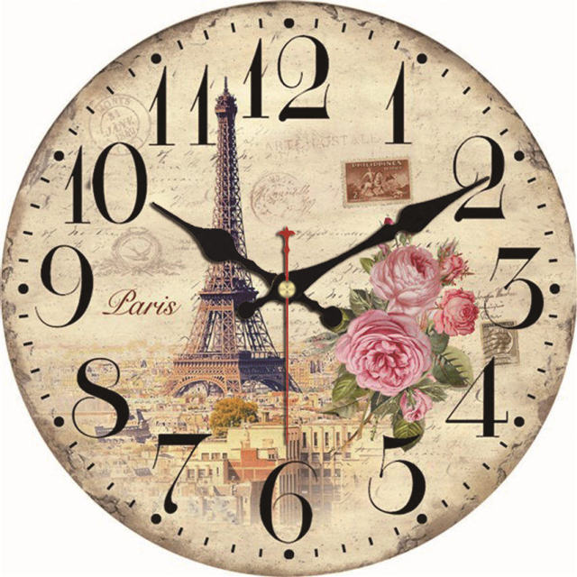 Vintage Inspired French Kitchen Wall Clock Kitchen Essentials