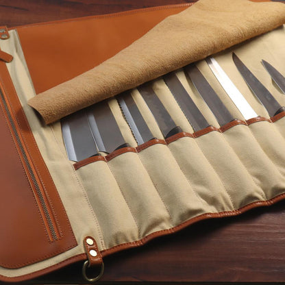 WESSLECO Kitchen Chef's Knife Bag Roll Bag eprolo