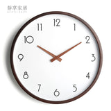 White Nordic Style Wall Clock Kitchen Essentials