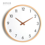 White Nordic Style Wall Clock Kitchen Essentials