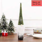 Xmas Velvet Wine Bottle Cover Kitchen Essentials