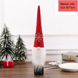 Xmas Velvet Wine Bottle Cover Kitchen Essentials